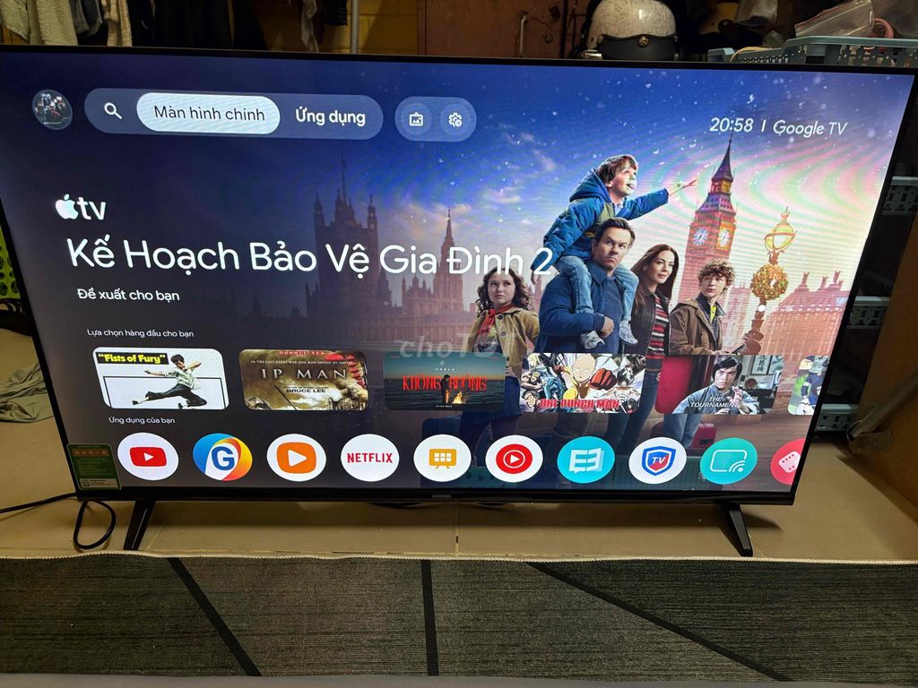 Tivi Coocaa Google TV Đen 99%. Mua bán Tivi, Âm thanh tại Quận Tân Phú Tp Hồ Chí Minh được đăng bởi Phạm Ngọc Long hình 1