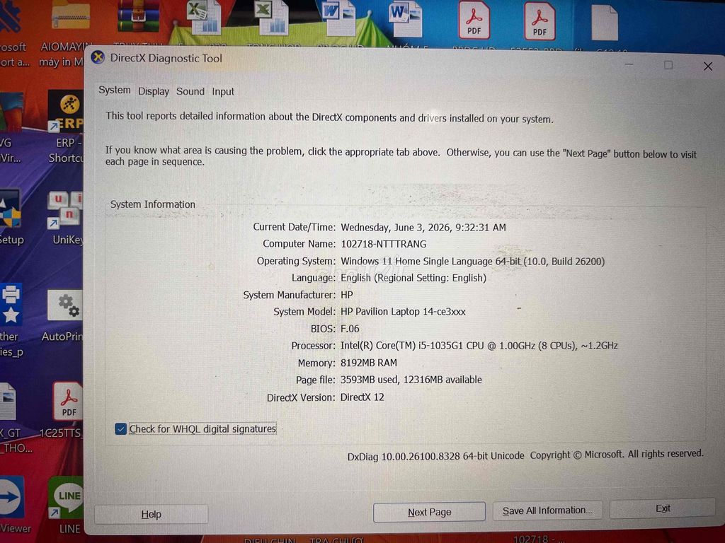 HP Pavilion 14-ce3xxx Core i5 8GB. Mua bán Laptop tại Thành phố Biên Hòa Đồng Nai được đăng bởi Nguyễn văn lợi hình 1