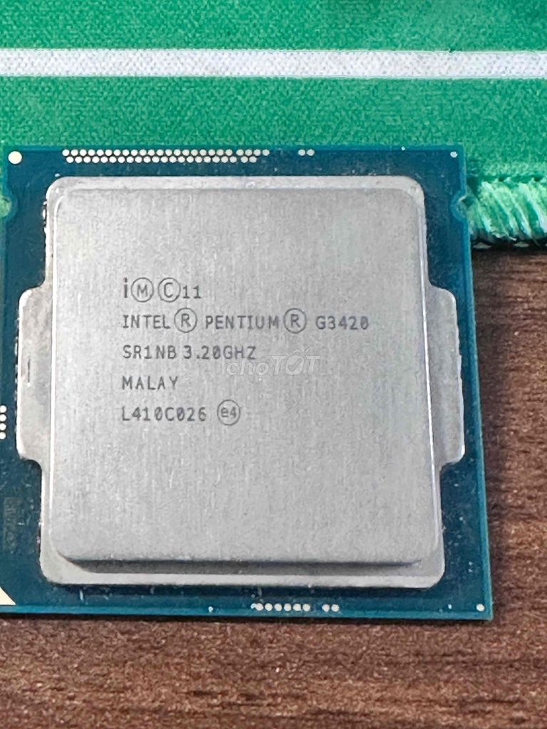 CPU Intel Pentium G3420. Mua bán Linh kiện (RAM, Card...) tại Thành phố Thủ Đức Tp Hồ Chí Minh được đăng bởi Minh nguyện hình 1