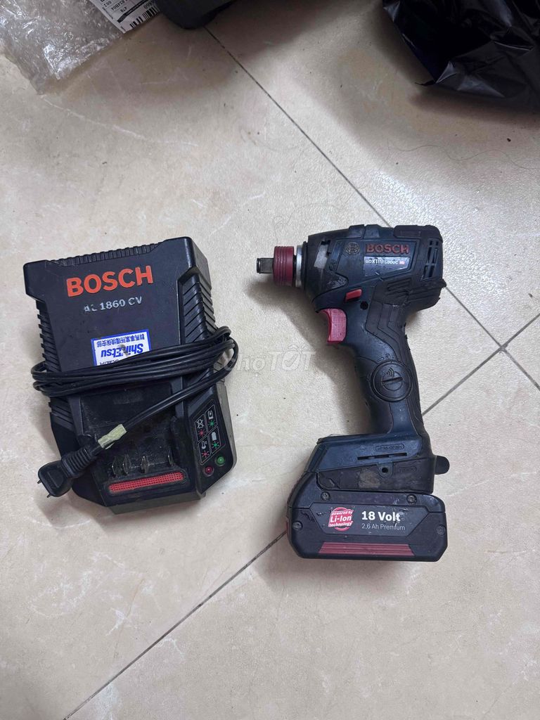 Máy bắn vít Bosch 18V Đen. Mua bán Đồ chuyên dụng, Giống nuôi trồng tại Quận Hai Bà Trưng Hà Nội được đăng bởi Long Phạm hình 1