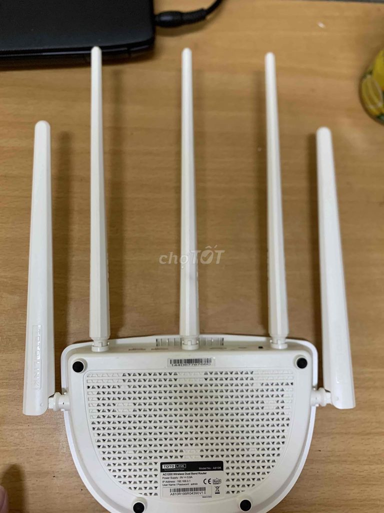 Router Wifi Chuẩn AC1200 Totolink A810R