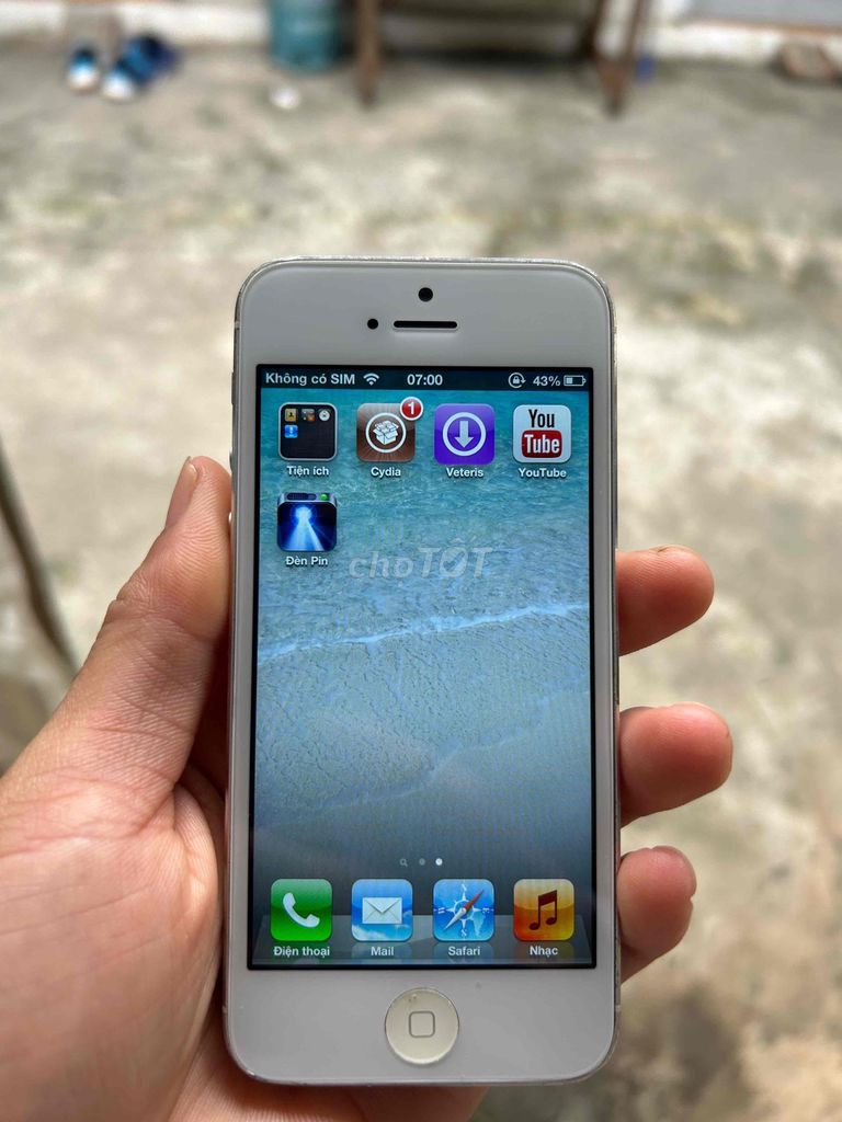 Apple iPhone 5 dualboot ios 6. Mua bán Điện thoại tại Huyện Hoài Đức Hà Nội được đăng bởi Văn Sỹ  hình 1