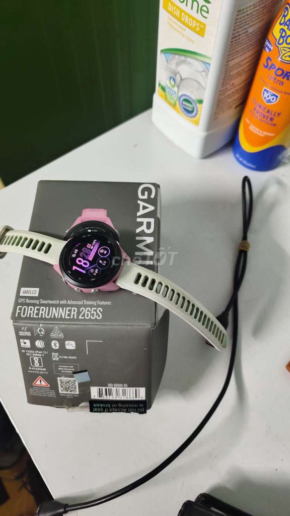 Garmin Forerunner 265S Hồng Đài Loan. Mua bán Thiết bị đeo thông minh tại Thành phố Biên Hòa Đồng Nai được đăng bởi trung hình 1