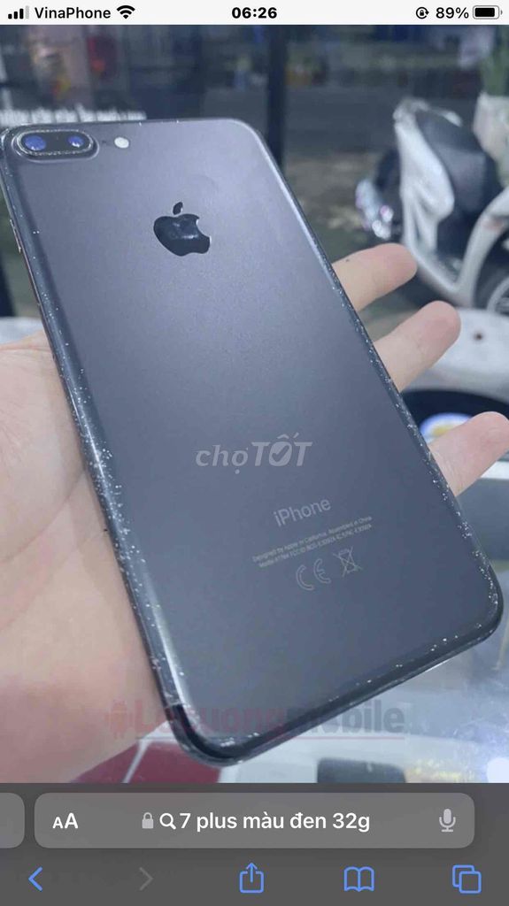 iPhone 7 Plus 32GB Đen. Mua bán Điện thoại tại Thành phố Buôn Ma Thuột Đắk Lắk được đăng bởi Trần minh vuong hình 1