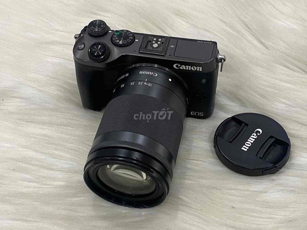 Máy ảnh Canon M6 Đen Kèm lens 18-150mm. Mua bán Máy ảnh, Máy quay tại Quận 5 Tp Hồ Chí Minh được đăng bởi Phan Thế Phong  hình 1