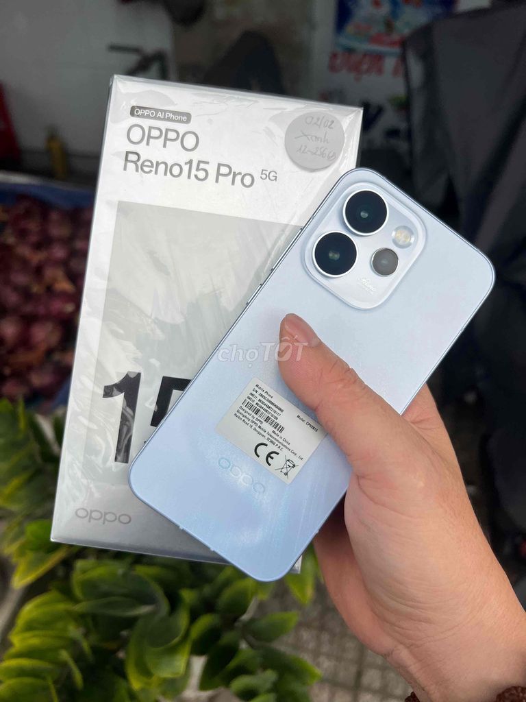 OPPO Reno15 Pro 5G 256GB Xanh 12GB Like New. Mua bán Điện thoại tại Thị xã Long Mỹ Hậu Giang được đăng bởi HỮU TRÍ SOTRE hình 1