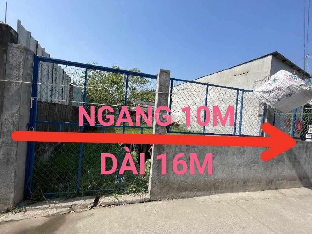 Đất Nền Đẹp Ngang 10M kế Thị Trấn Hóc Môn- Sổ Hồng Riêng 160m2