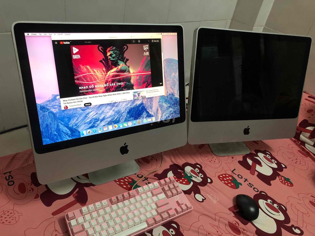 Thanh lý 2 máy iMac giá 2tr/cả2