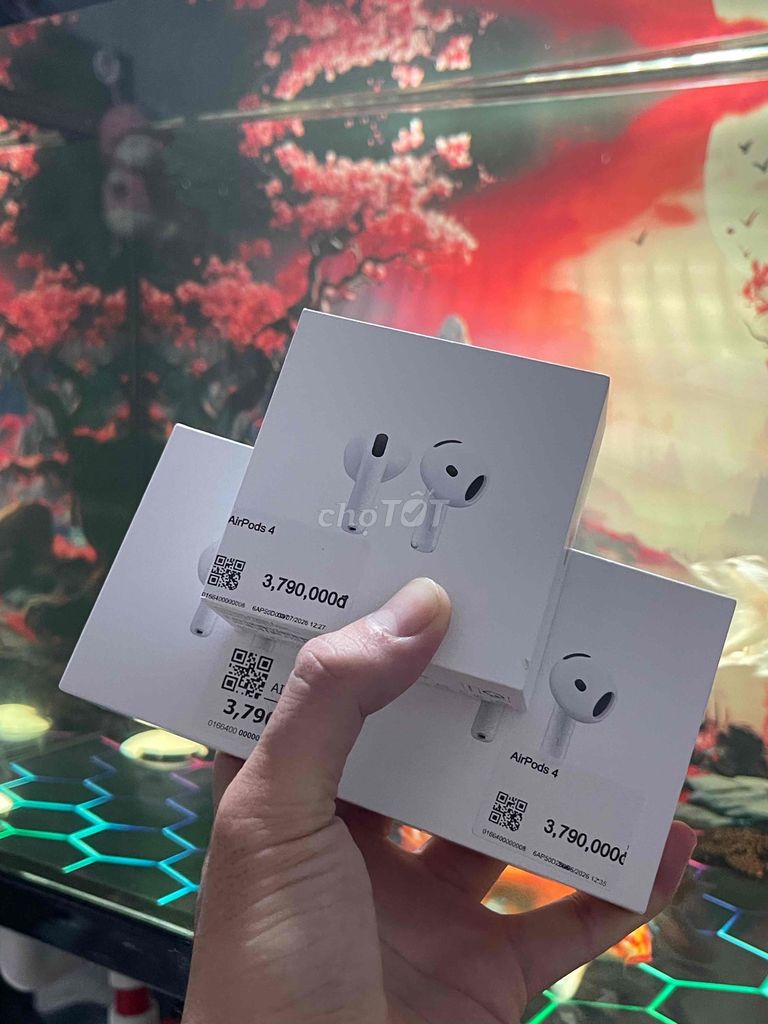 Tai nghe Apple AirPods 4 Trắng Mới. Mua bán Tivi, Âm thanh tại Quận Ninh Kiều Cần Thơ được đăng bởi Trường Bán ĐT Dạo hình 1
