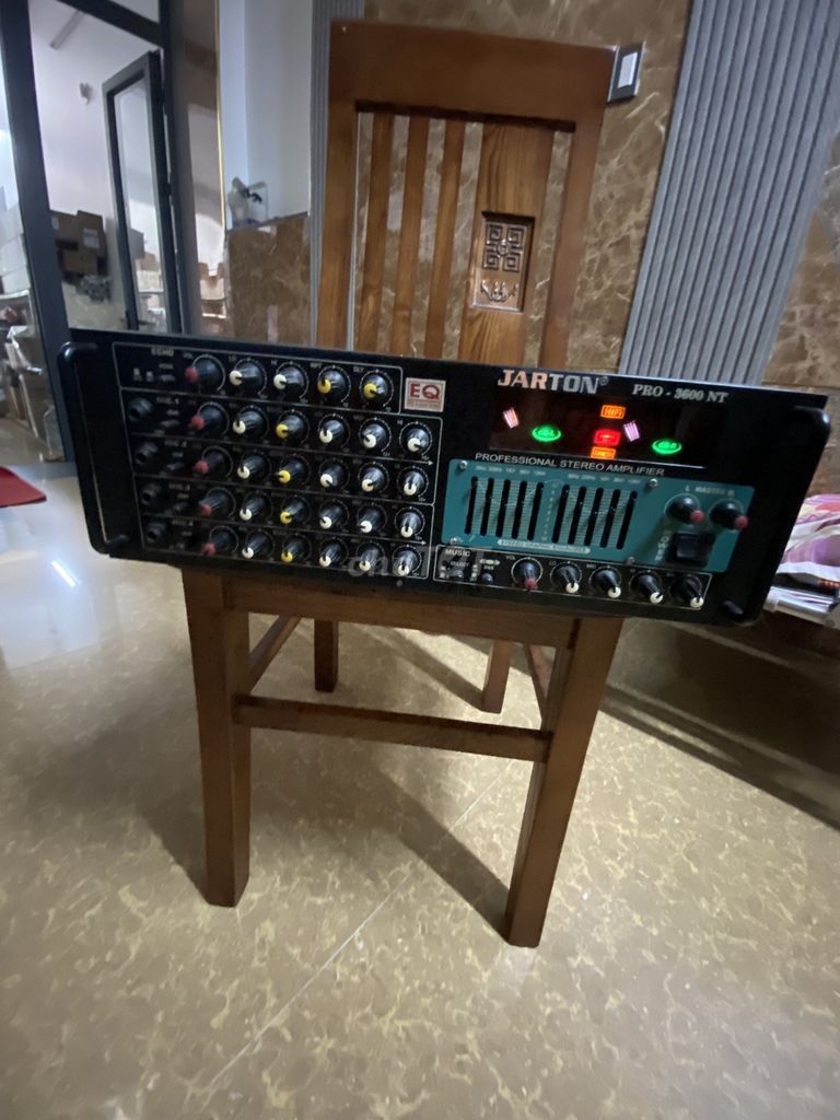 Amply Jarton PRO-3600 NT Đen Nghe nhạc karaoke. Mua bán Tivi, Âm thanh tại Quận Thanh Khê Đà Nẵng được đăng bởi Tên chưa cung cấp hình 1