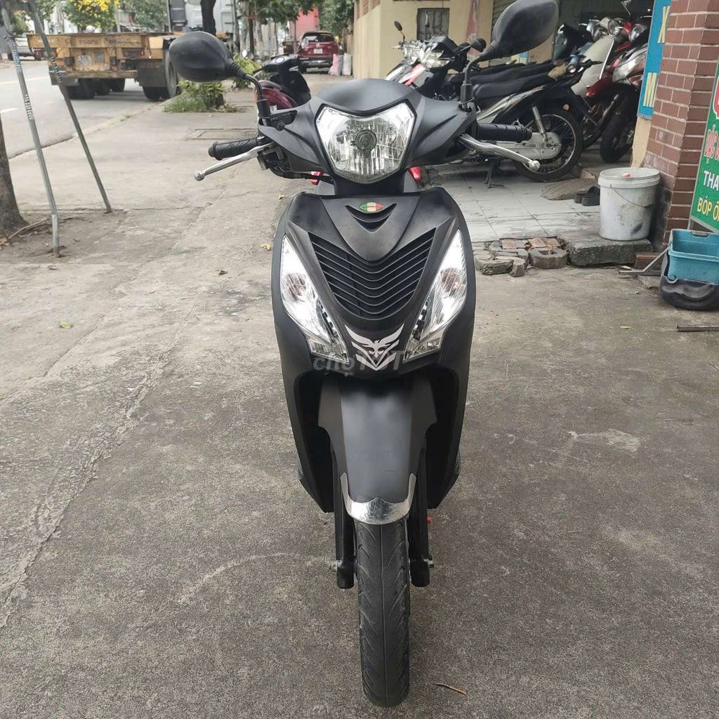 Vi sion đen nhám  khóa Smk xe dẹp máy rin êm. Mua bán Xe máy tại Thành phố Dĩ An Bình Dương được đăng bởi Cửa hàng xe máy Anh Khoa  hình 1