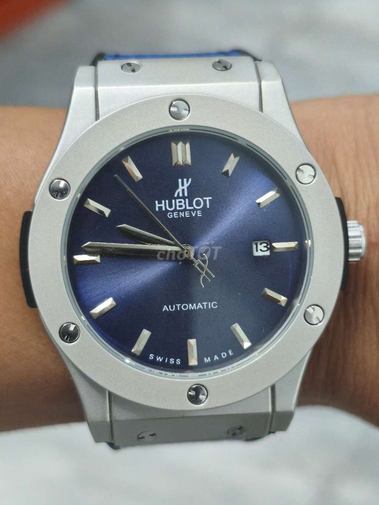 Hu Cót lên dây 44mm xanh Bạc Nhật Bản. Mua bán Đồng hồ tại Thành phố Huế Thừa Thiên Huế được đăng bởi Shop LucyHoang hình 1
