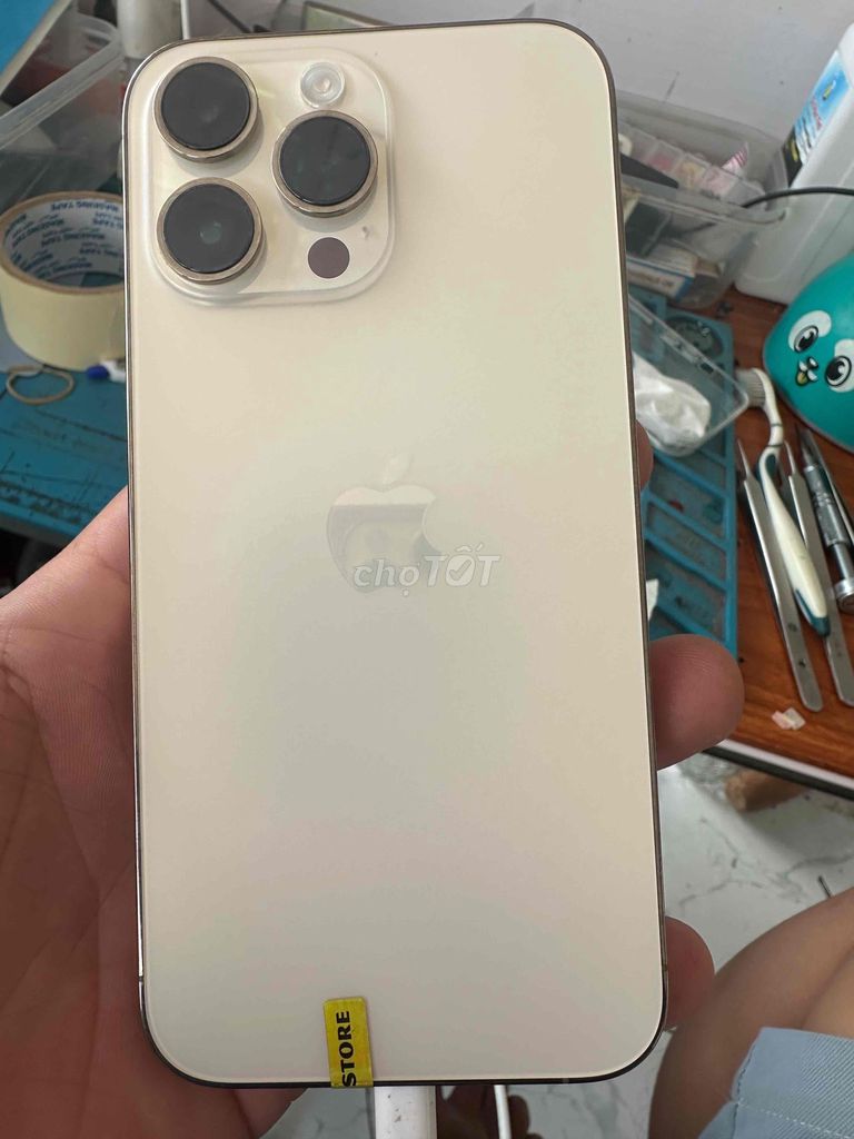 Apple iPhone 14 Pro Max 256GB Vàng. Mua bán Điện thoại tại Huyện Long Thành Đồng Nai được đăng bởi Di Động Bảo Như hình 1