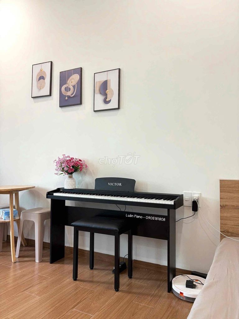 Đàn piano điện Victor VT02. Mua bán Nhạc cụ tại Quận Ngũ Hành Sơn Đà Nẵng được đăng bởi Luân Piano hình 1
