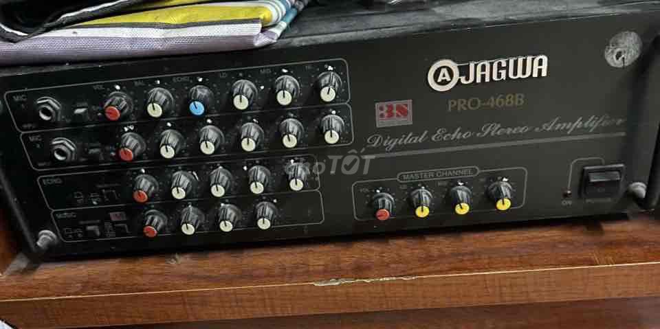Amply JAGWA PRO-468B Đen. Mua bán Tivi, Âm thanh tại Huyện An Dương Hải Phòng được đăng bởi Trọng Linh hình 1