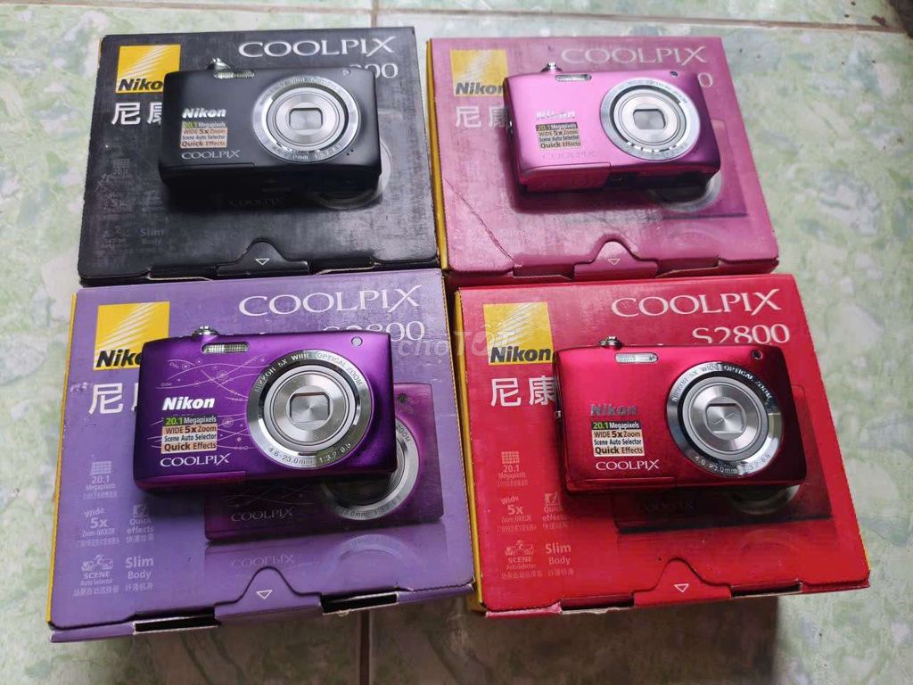 Máy ảnh Nikon Coolpix S2800 Đỏ 99%. Mua bán Máy ảnh, Máy quay tại Quận Phú Nhuận Tp Hồ Chí Minh được đăng bởi Giang Huệ hình 1
