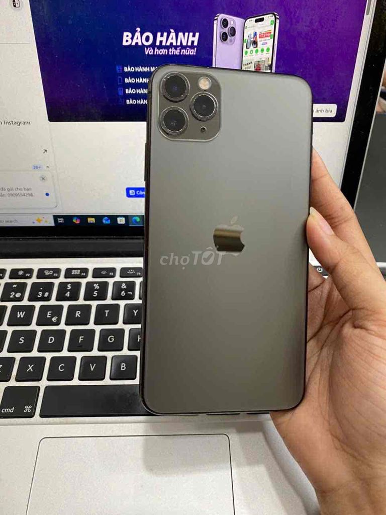 Iphone 11PM 256G Xám LL/A - Pin 99% new. Mua bán Điện thoại tại Quận 3 Tp Hồ Chí Minh được đăng bởi Tuấn Nguyễn hình 1