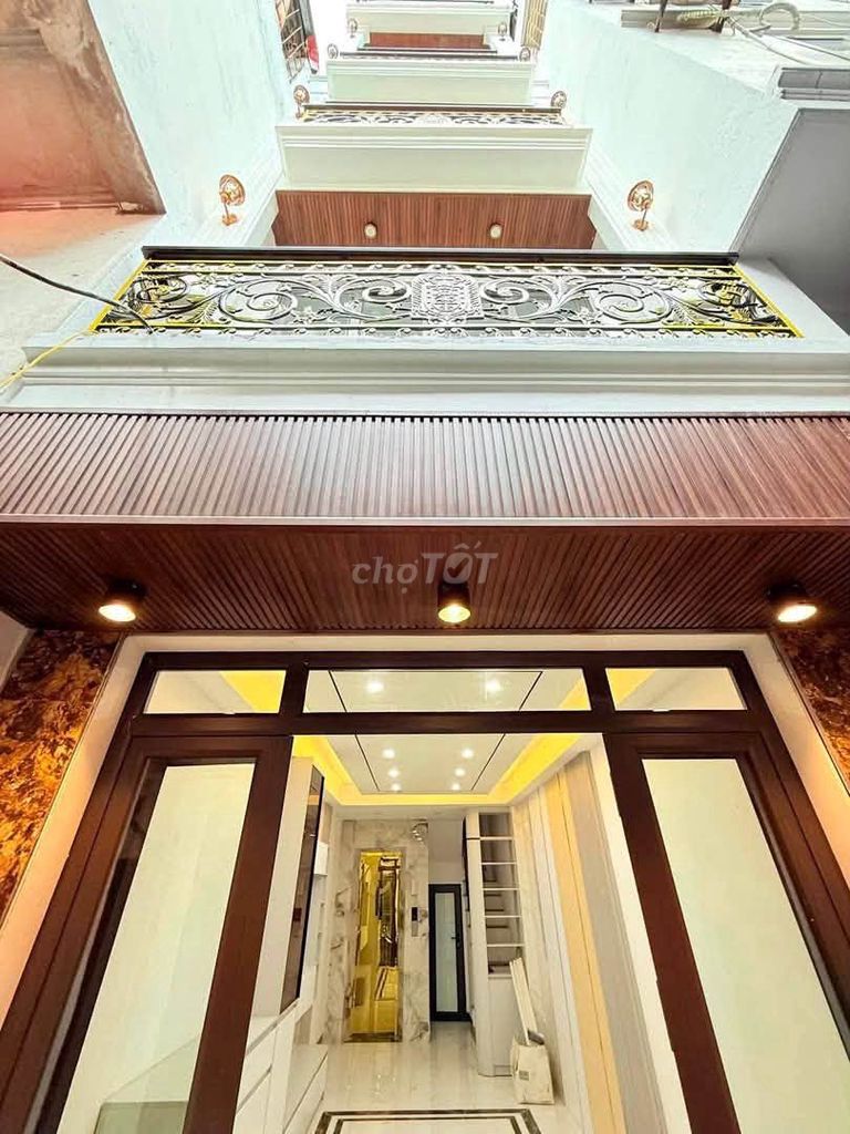 Дом 33 кв.м, 7 этажей, вся мебель, переулок для авто, Бах Кхой - Ханой