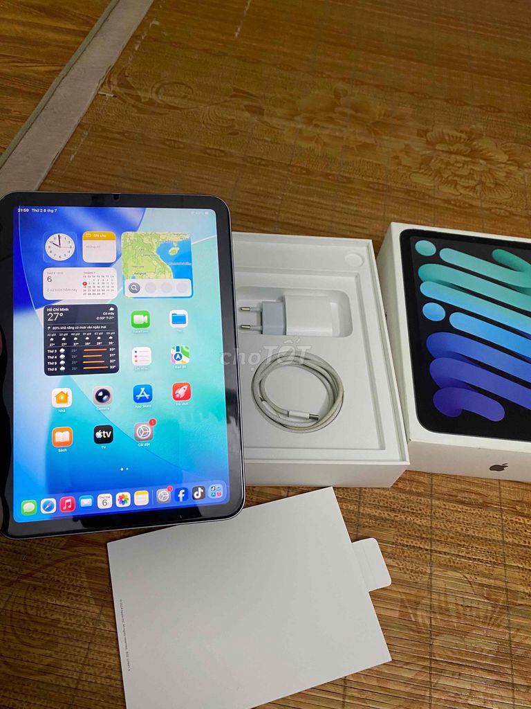Apple iPad Mini 7 128GB Nguyên hộp. Mua bán Máy tính bảng tại Huyện Yên Phong Bắc Ninh được đăng bởi Nguyễn Văn Cường hình 1