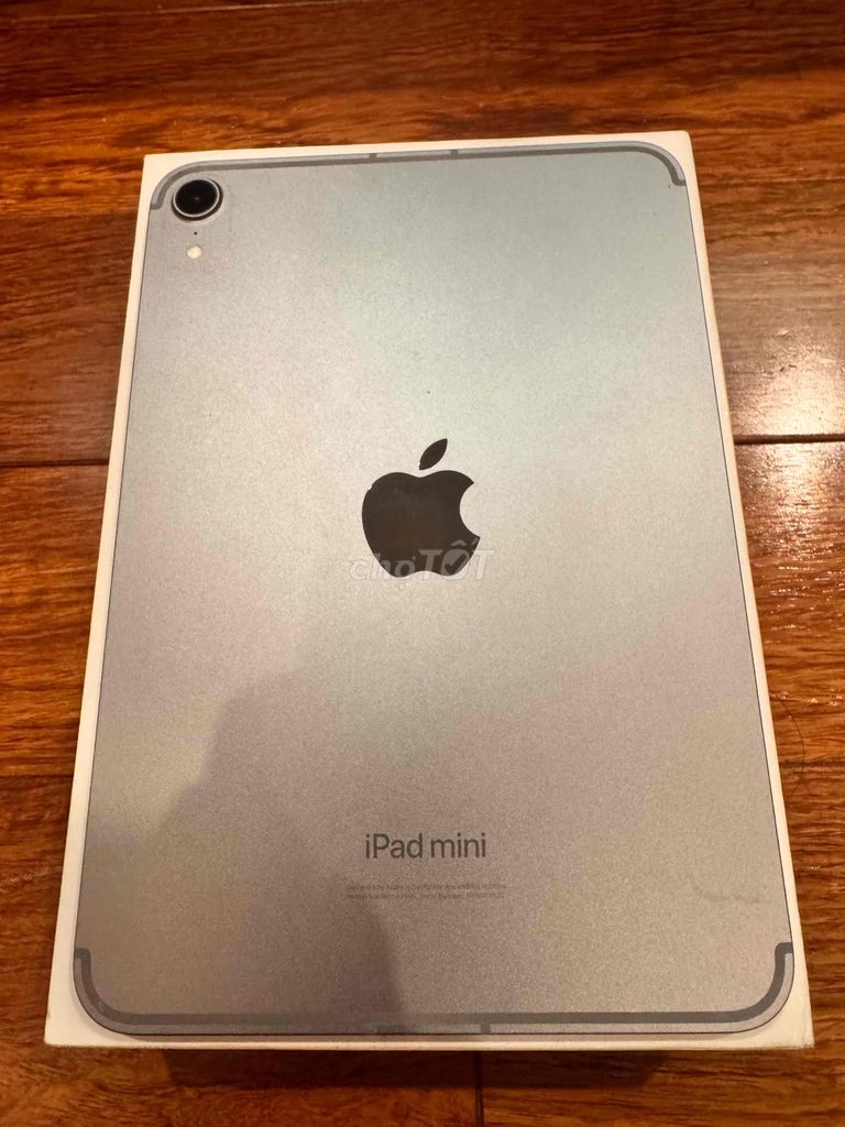 iPad Mini 7 5G 128GB Bạc - Sạc 42 Lần Đẹp Keng. Mua bán Máy tính bảng tại Quận 3 Tp Hồ Chí Minh được đăng bởi Bi Apple hình 1