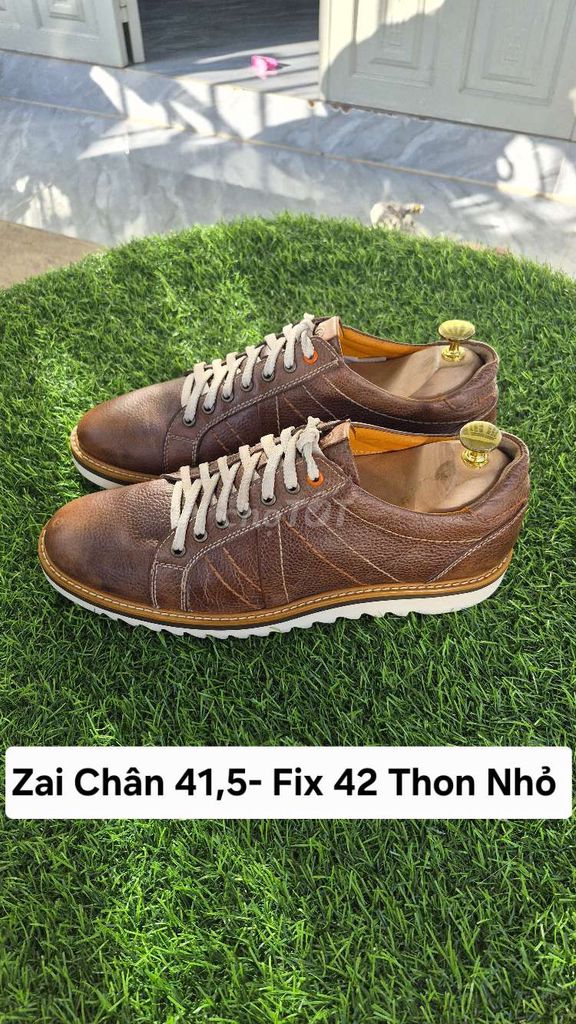 Giày lười Nam Da size 41.5-42. Mua bán Giày dép tại Huyện Nhơn Trạch Đồng Nai được đăng bởi Túi Si Ngọc Khánh  hình 1