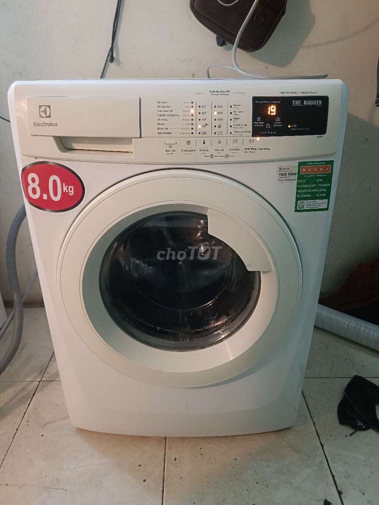 Máy giặt Electrolux 8,,kgg cửa ngang cần bán . Mua bán Máy giặt tại Quận Hoàng Mai Hà Nội được đăng bởi viet anh hình 1