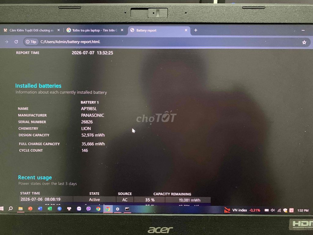 Bán Laptop Acer Travelmate p214 53 i5 11th. Mua bán Laptop tại Thành phố Buôn Ma Thuột Đắk Lắk được đăng bởi Minh Thành hình 1