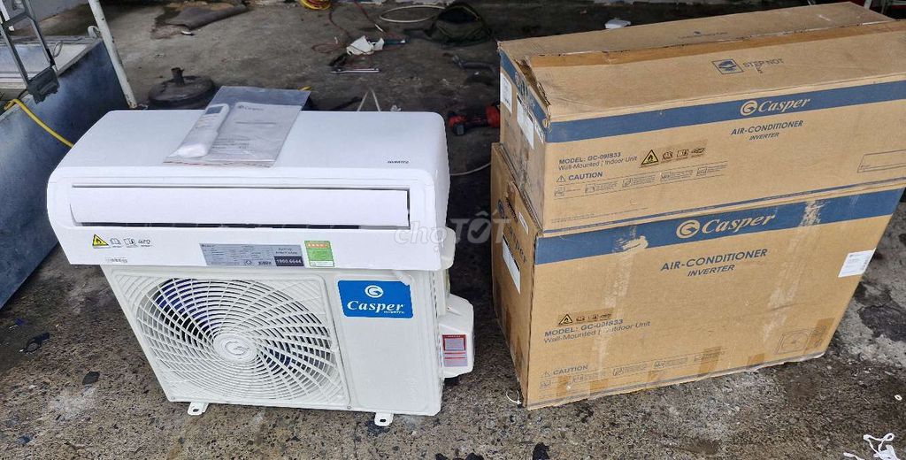 máy lạnh casper 1hp inveter mới 95% bao lắp đặt