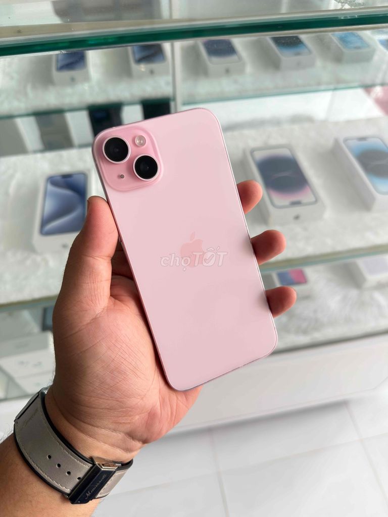 Apple iPhone 15 Plus 128GB Hồng 92%. Mua bán Điện thoại tại Thành phố Bến Tre Bến Tre được đăng bởi Tâm Táo Luxury hình 1