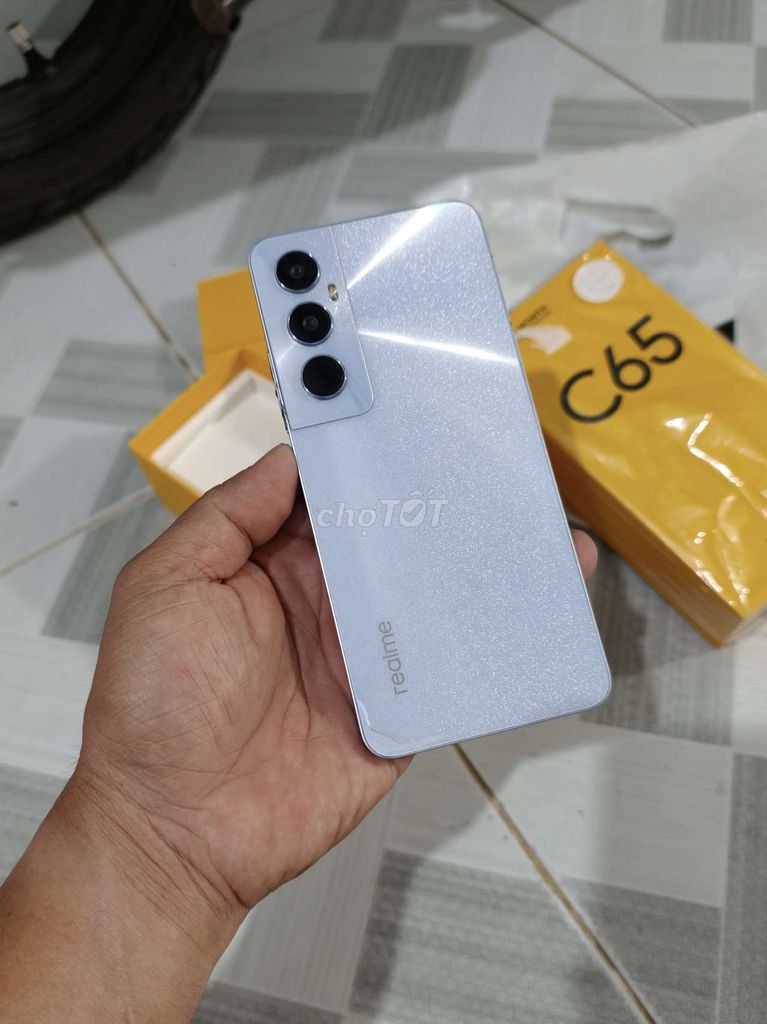 Realme C65 128GB Bạc. Mua bán Điện thoại tại Quận Ninh Kiều Cần Thơ được đăng bởi KP79 hình 1