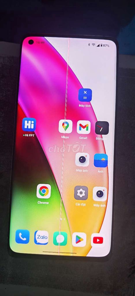 OnePlus 8 128GB Đa sắc Sọc màn hình. Mua bán Điện thoại tại Quận Bình Tân Tp Hồ Chí Minh được đăng bởi Võ xuân Thành hình 1