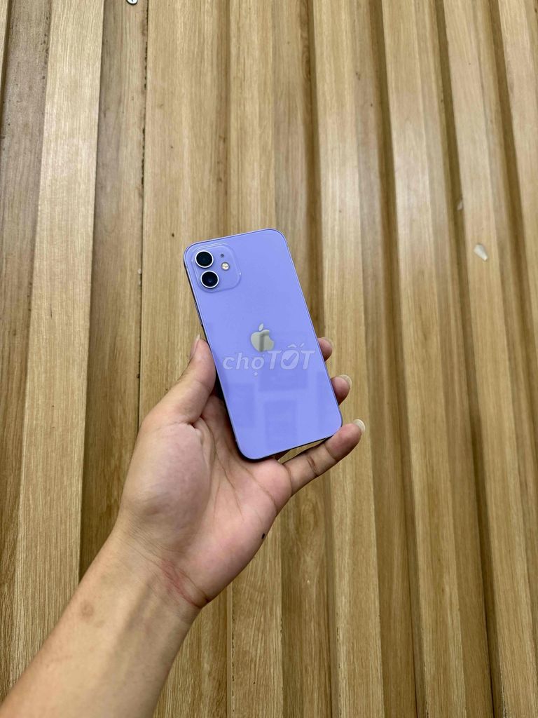 Apple iPhone 12 128GB Tím Đã qua sử dụng. Mua bán Điện thoại tại Quận Đống Đa Hà Nội được đăng bởi Nguyễn Đức  hình 1