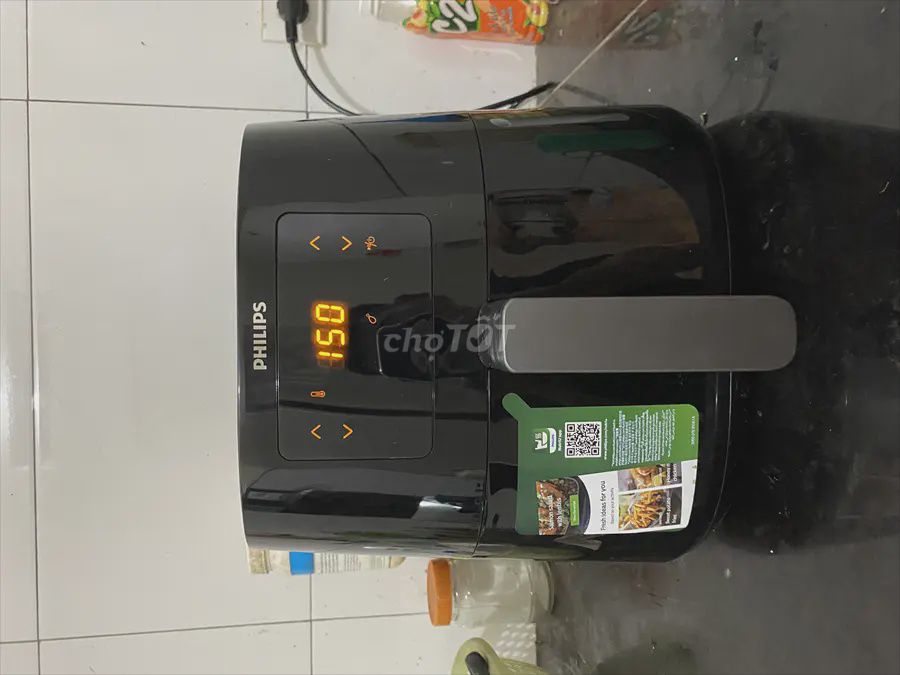 Nồi chiên không dầu Philips HD9280/90 Đen. Mua bán Bếp, lò, đồ điện nhà bếp tại Thành phố Vĩnh Long Vĩnh Long được đăng bởi Chú Khải Duy hình 1