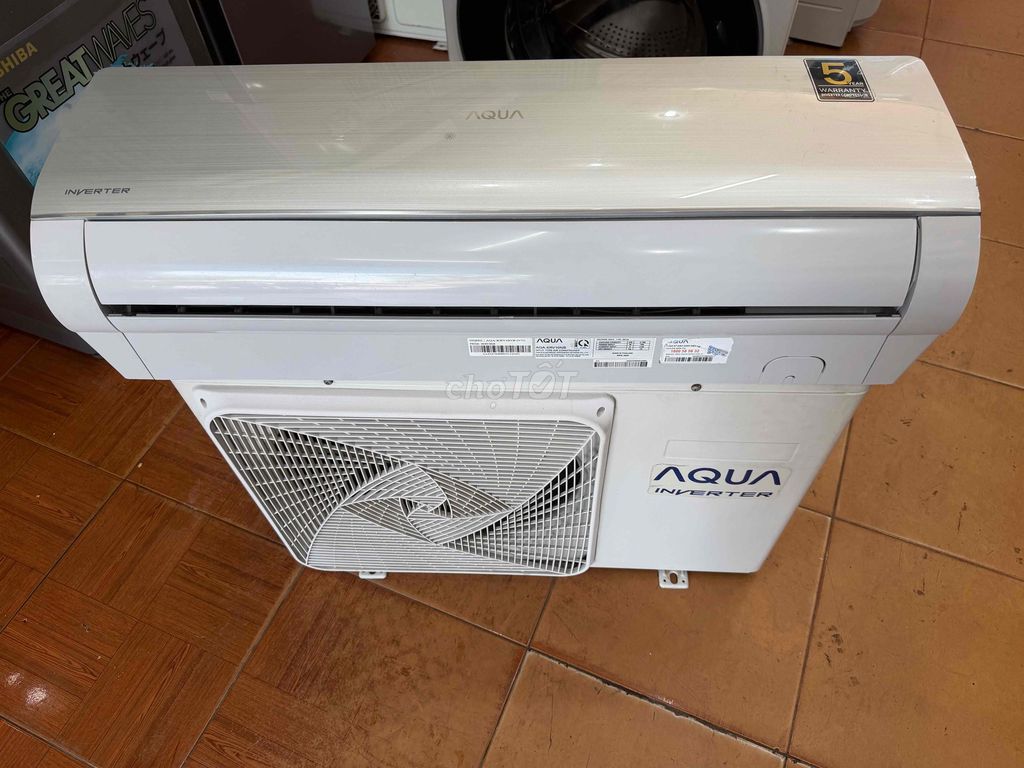 Máy lạnh Aqua 1 ngựa inverter , bảo hành 1 năm. Mua bán Máy lạnh, điều hoà tại Huyện Tiểu Cần Trà Vinh được đăng bởi Công Ty TNHH TM DV VT Kỹ Thuật  Hoàng Phúc hình 1