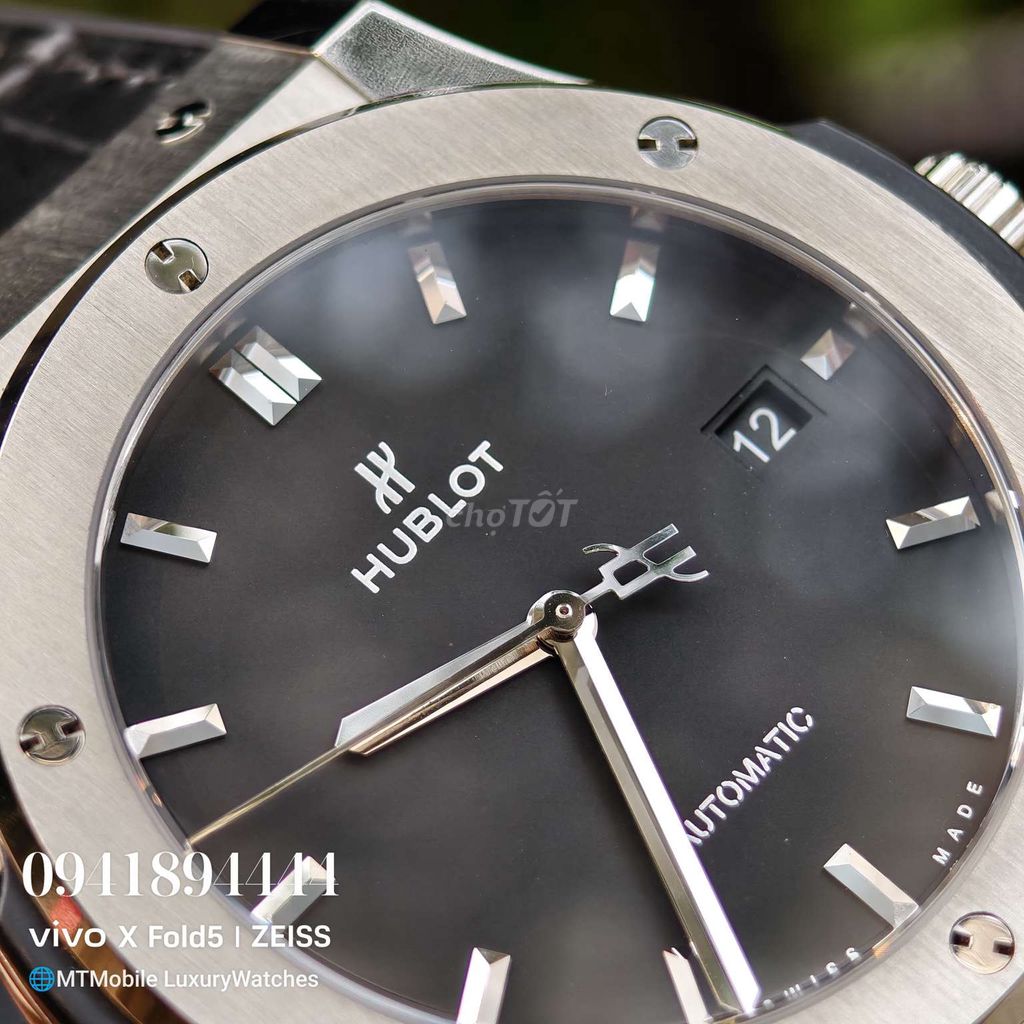 Đồng hồ HUB HB Classic Fusion Nam 42mm titan. Mua bán Đồng hồ tại Quận Thanh Xuân Hà Nội được đăng bởi Tuấn hình 1