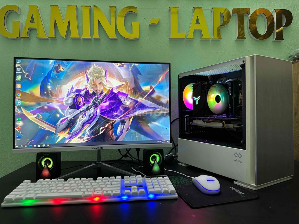 FUll bộ gaming chiến giá tốt ae chơi lễ