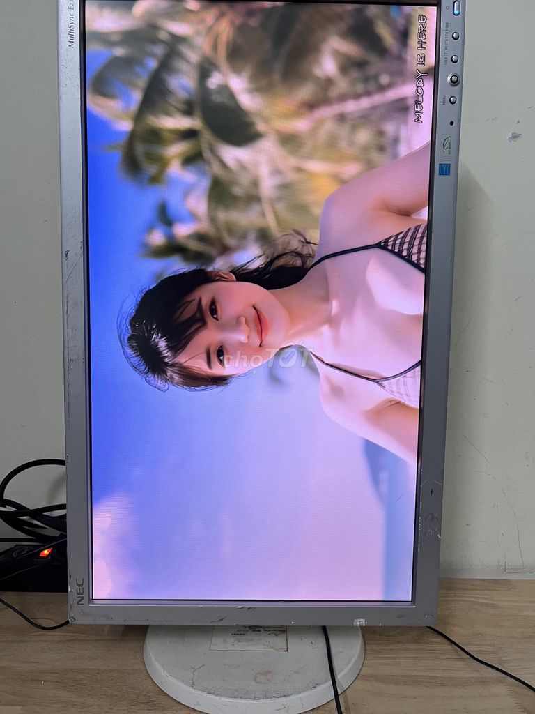 Màn hình NEC 23 inch Trắng, xoay dọc được. Mua bán Phụ kiện (Màn hình, Chuột...) tại Quận Tây Hồ Hà Nội được đăng bởi MayTinhGiaReHaNoi hình 2