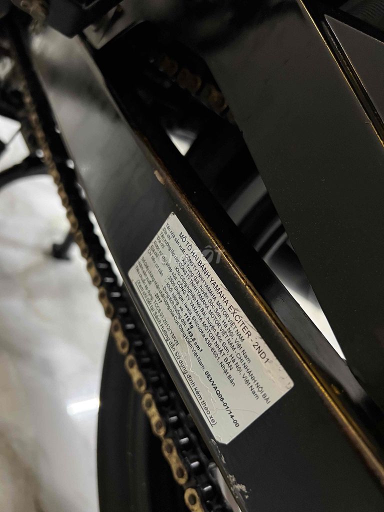 Yamaha Exciter 150 2017 Đen. Mua bán Xe máy tại Thị xã Bến Cát Bình Dương được đăng bởi xe máy tý nị 393 hình 3