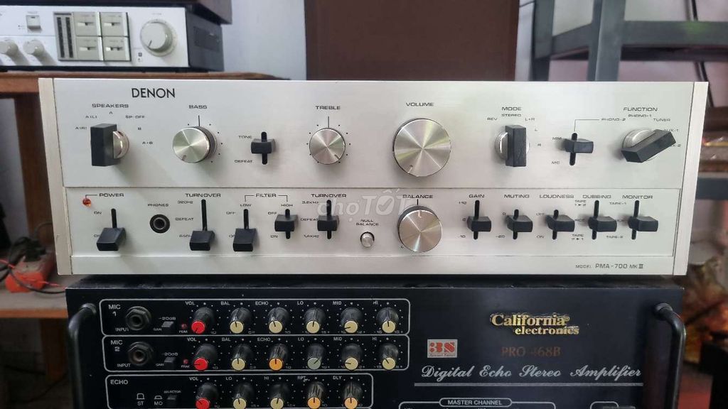 Amply Denon PMA-700MKiii Bạc, Vân gỗ. Mua bán Tivi, Âm thanh tại Quận Cẩm Lệ Đà Nẵng được đăng bởi APhương audio hình 1