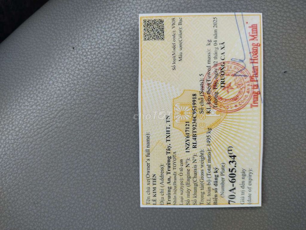 2012 1.5E - 270 km. Mua bán Ô tô tại Huyện Hòa Thành Tây Ninh được đăng bởi Trung hình 5