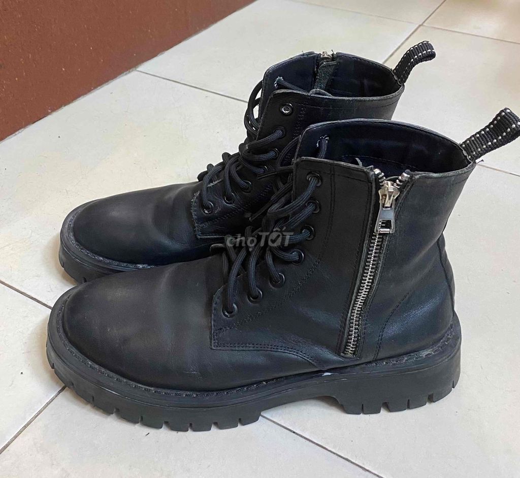 Giày cao cổ GUP Da Nam size 42. Mua bán Giày dép tại Quận Thanh Xuân Hà Nội được đăng bởi Chú Phúc hình 1