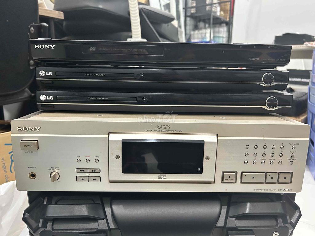 Đầu CD Sony XA5ES Bạc. Mua bán Tivi, Âm thanh tại Quận 4 Tp Hồ Chí Minh được đăng bởi Quách Tuấn Kiệt hình 1