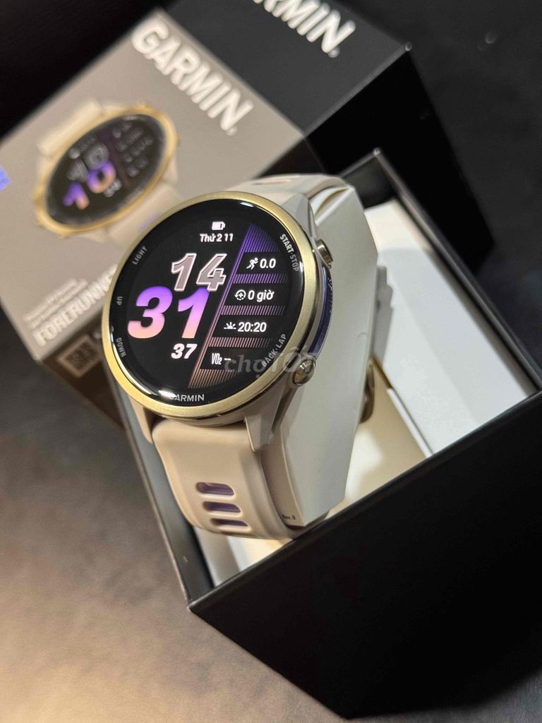 Garmin Forerunner 970 Vàng 47mm. Mua bán Thiết bị đeo thông minh tại Quận 8 Tp Hồ Chí Minh được đăng bởi Quỳnh Như hình 1