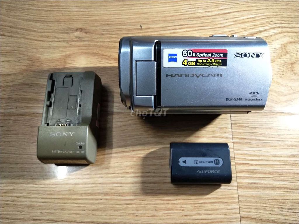 Máy quay phim Sony DCR-SX40 - 60x- xtay Nhật. Mua bán Máy ảnh, Máy quay tại Quận Tân Bình Tp Hồ Chí Minh được đăng bởi Siêu thị Japan   hình 1