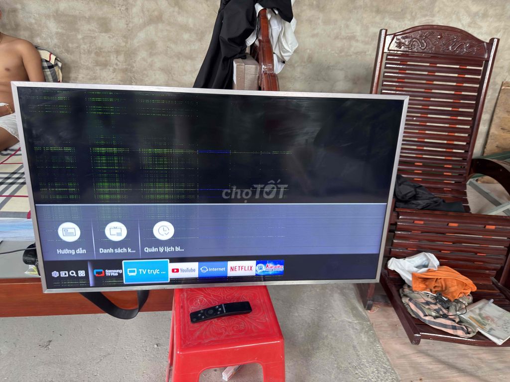 Tivi Samsung UA43MU6400K Đã sử dụng. Mua bán Tivi, Âm thanh tại Thành phố Vĩnh Long Vĩnh Long được đăng bởi Võ Minh Phuc hình 1