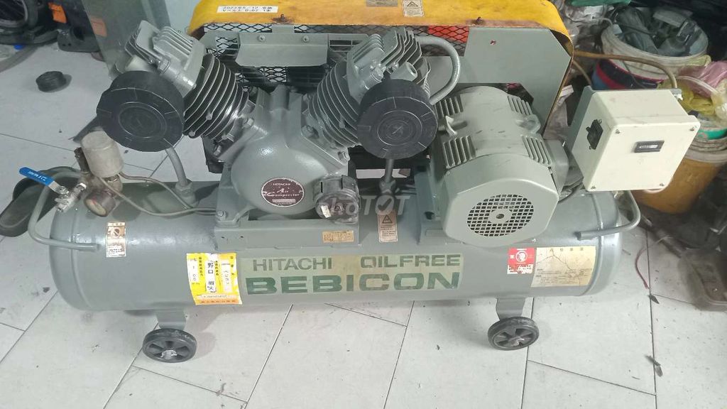 Máy nén khí Hitachi 3hp 90L đã dùng. Mua bán Đồ chuyên dụng, Giống nuôi trồng tại Quận 12 Tp Hồ Chí Minh được đăng bởi Nguyễn Nguyên hình 1