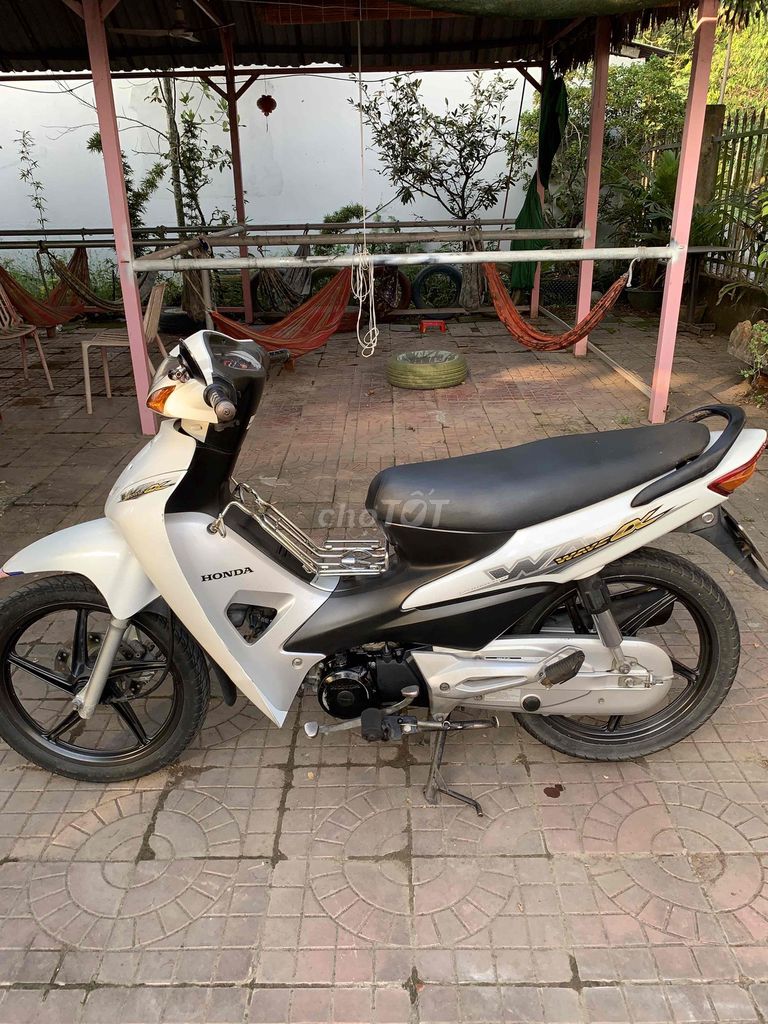 Honda Wave Anpha màu Trắng. Mua bán Xe máy tại Huyện Thới Lai Cần Thơ được đăng bởi XE MÁY VIỆT TRUNG hình 4