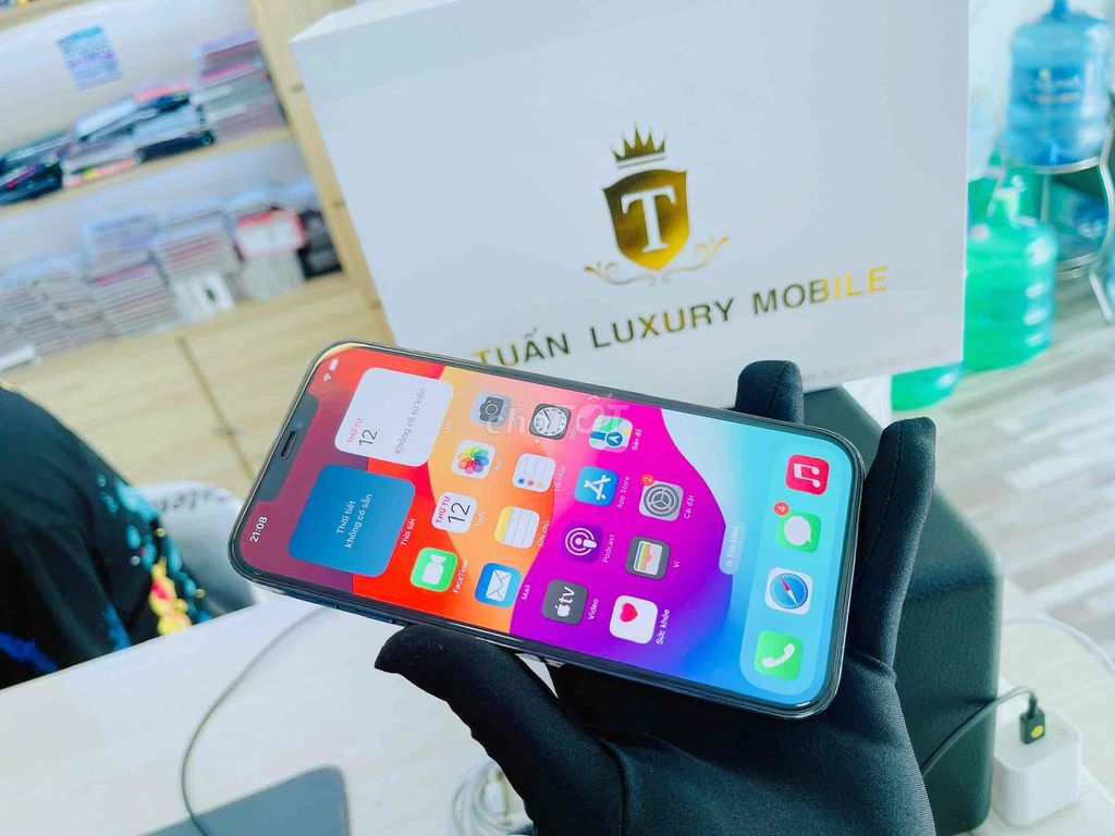iPhone 12 Pro Max 256G Blue quốc tế có Trả Góp. Mua bán Điện thoại tại Quận Hải Châu Đà Nẵng được đăng bởi Hoàng Anh Tuấn hình 1