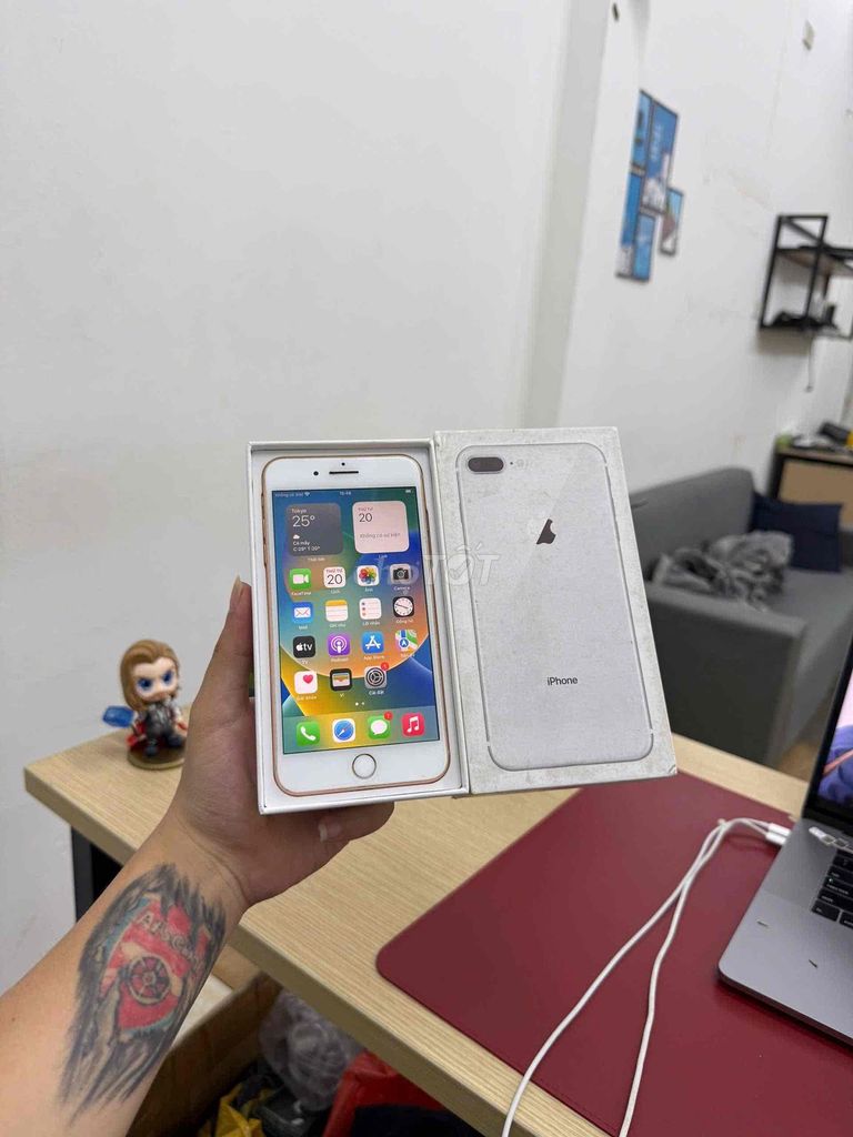 Apple iPhone 8 Plus 256GB Vàng hồng 99%. Mua bán Điện thoại tại Quận Đống Đa Hà Nội được đăng bởi KT Hà Nội Mobile hình 1