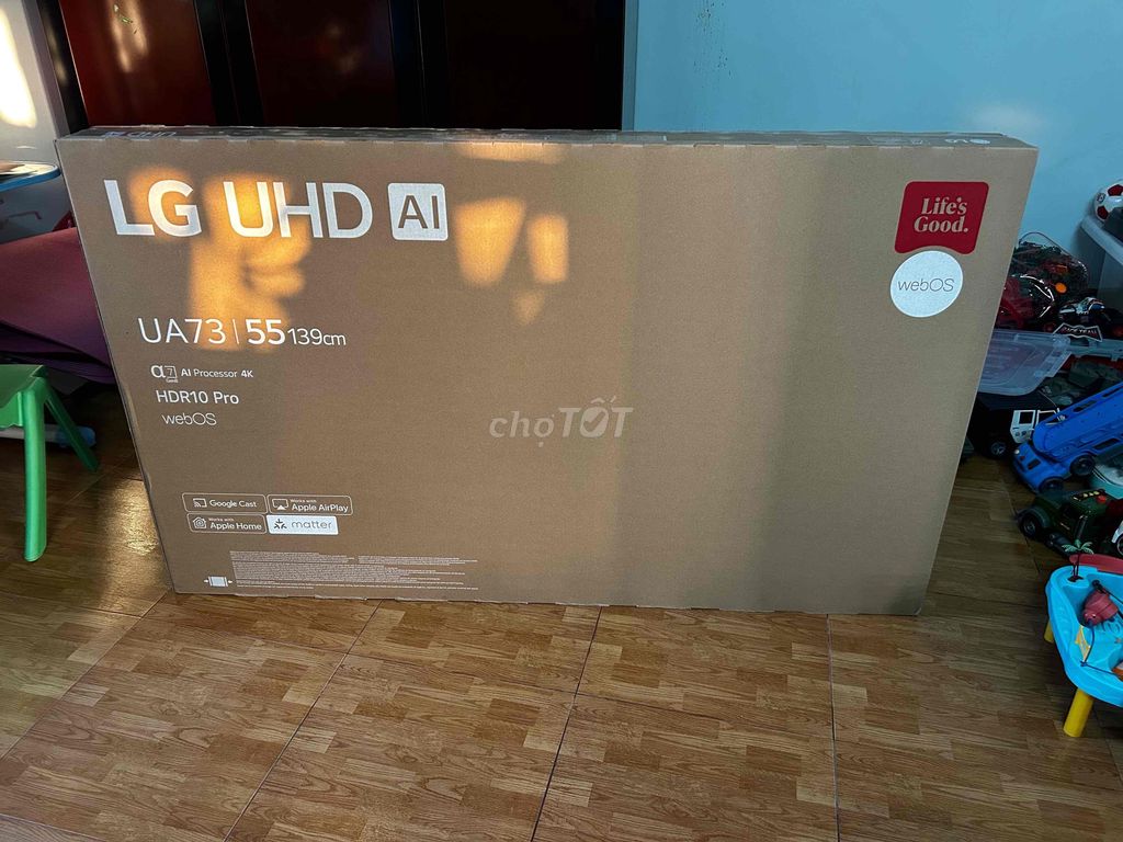SMART TIVI LG UHD AI 4K 55in hàng mới nguyên 100%. Mua bán Tivi, Âm thanh tại Quận 1 Tp Hồ Chí Minh được đăng bởi Trinh Lê hình 1